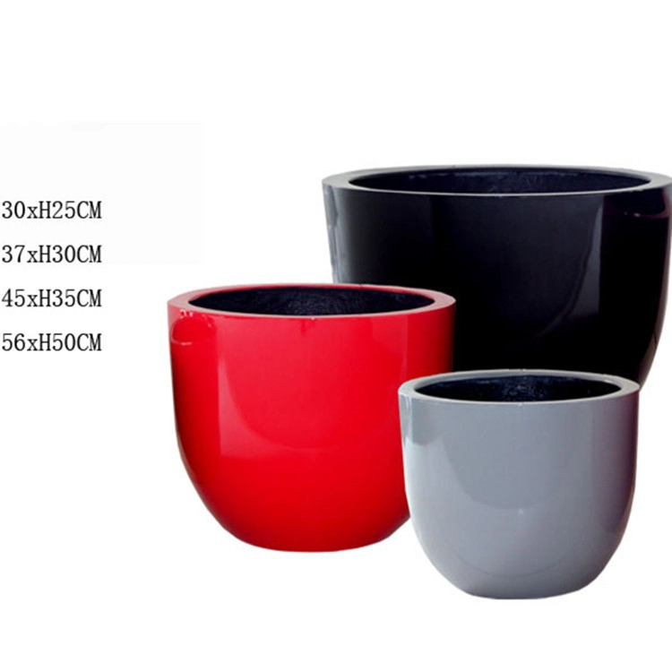 chau hoa composite gia re 10 9415 - Chậu hoa composite trang trí phong cảnh